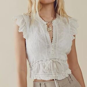 Free People Tia top size small